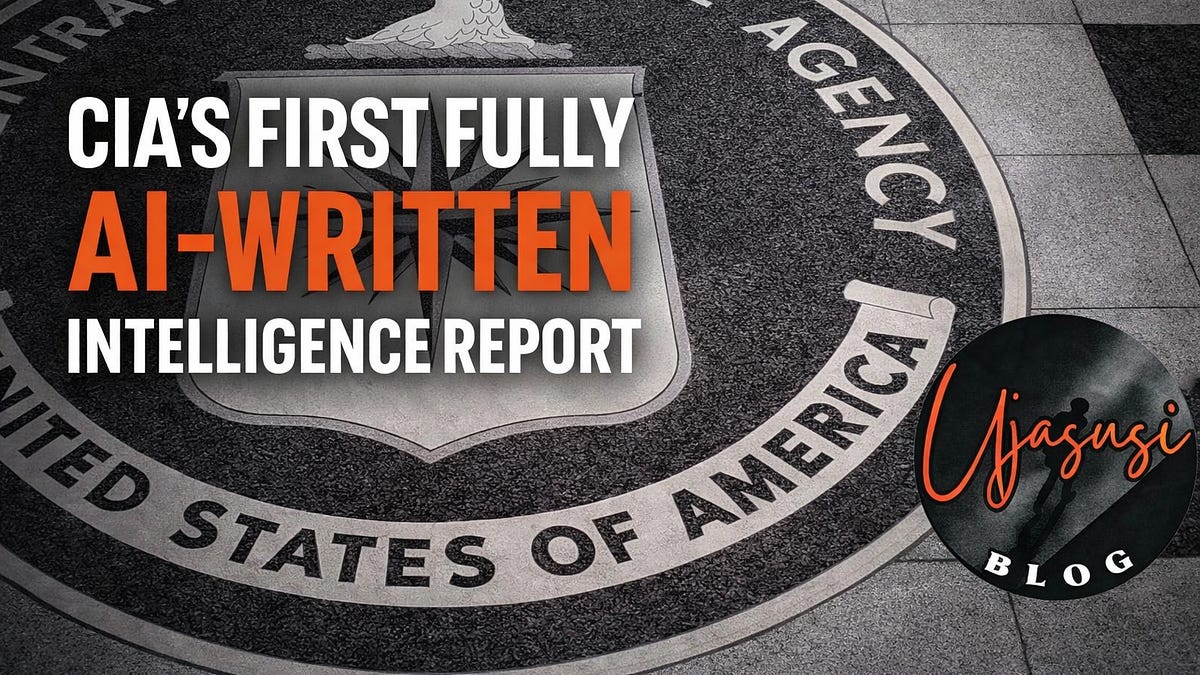 CIA’s First AI-Written Intelligence Report Explained