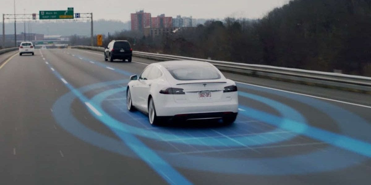 Tesla ultrasonic sensors