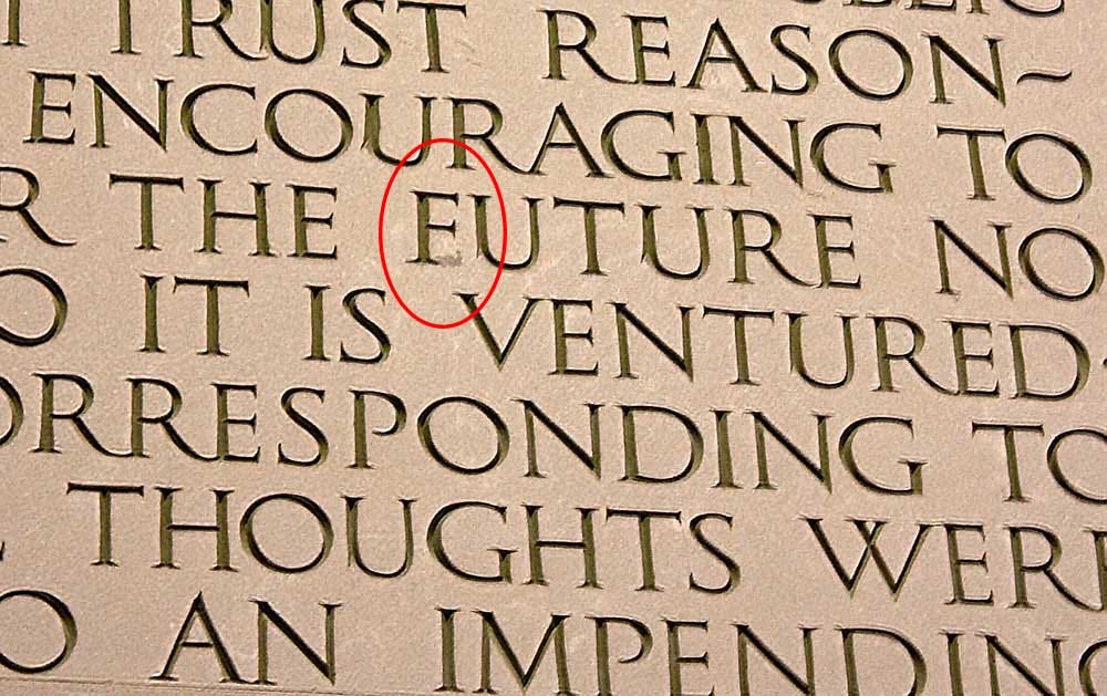 There's a Typo on the Lincoln Memorial