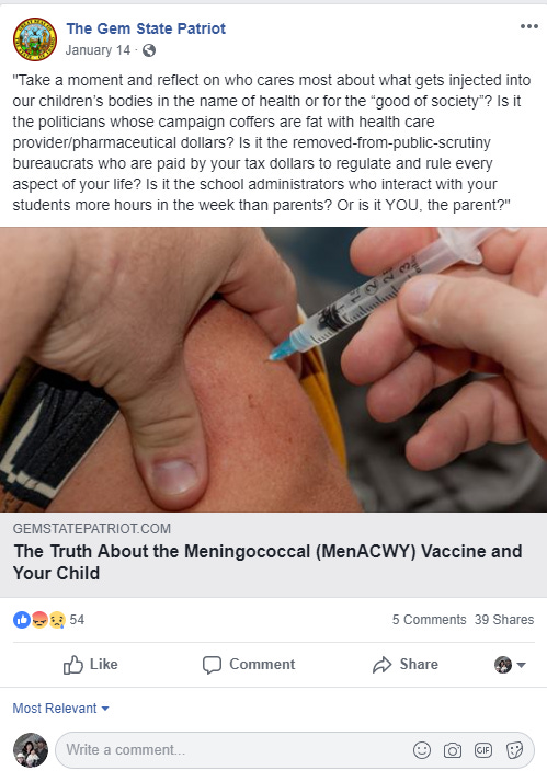 The Gem State Patriot The Gem State Patriot