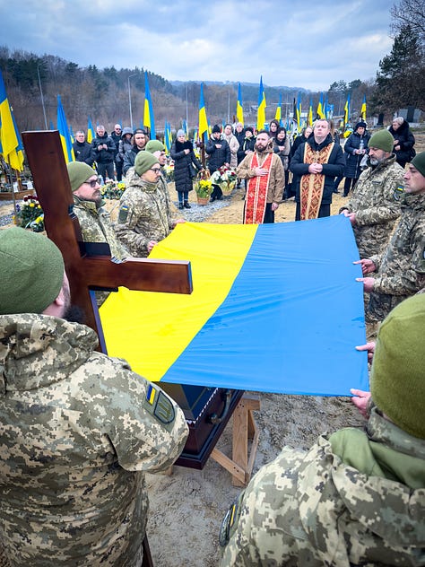 Lviv, Funeral of a Hero