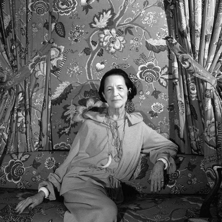 STYLE LESSONS: DIANA VREELAND - by Franziska Steinle
