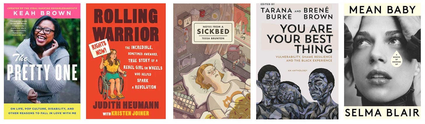 Cover art for the five books listed in the caption below. Cover art for the five books listed in the caption below.