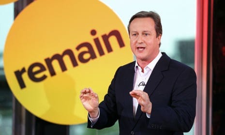Buzzfeed EU referendum debate: prime minister branded 'Dodgy Dave' | Brexit  | The Guardian