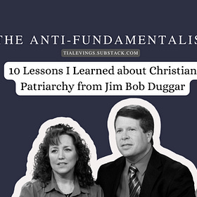 10 BAD Confirmations about Christian Patriarchy from Jim Bob Duggar