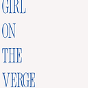 Logo for Girl on the Verge