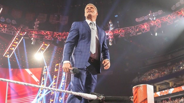 Cody Rhodes smiling