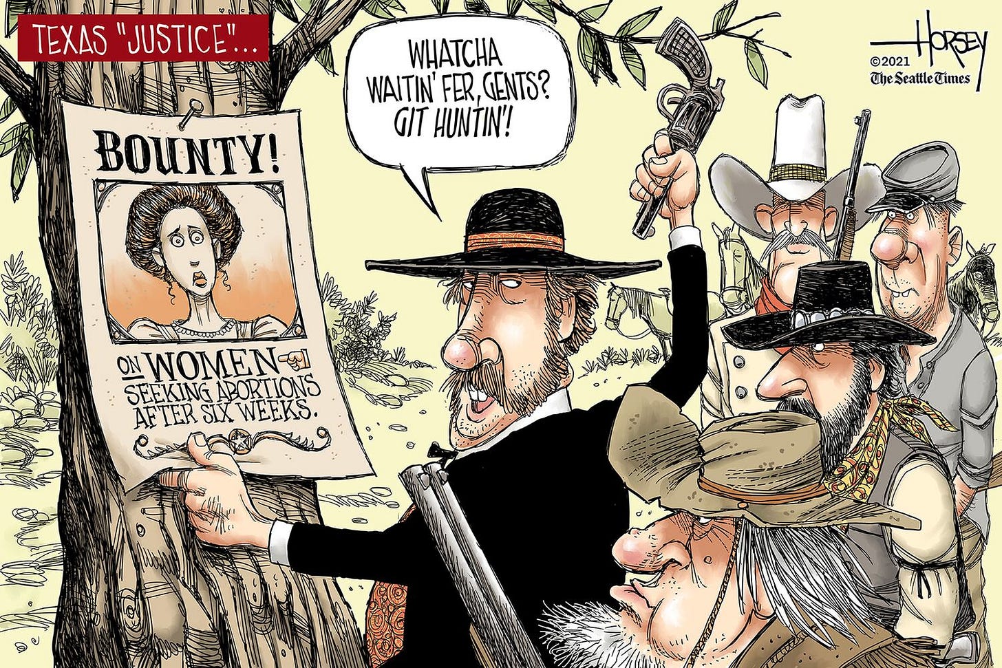 PHOTOS: Week in editorial cartoons includes Texas abortion law, 9/11  anniversary and more