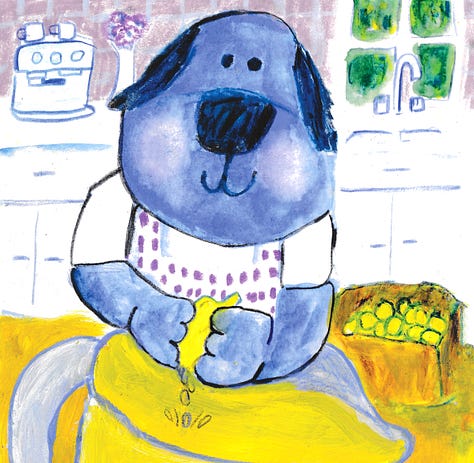 Beth Spencer’s illustrated dog characters