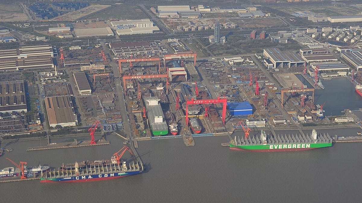 The Rise of China’s Shipbuilding Industry