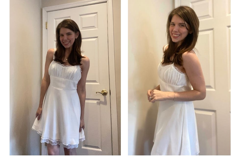 belly rehearsal dinner dress tsitp I Said 'Yes!' To Belly's Bachelorette Party Dress From AE