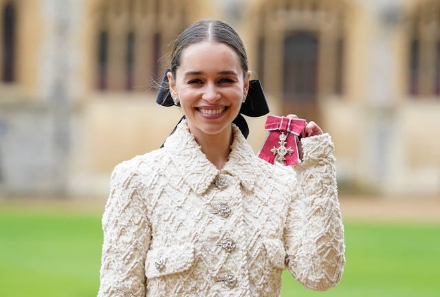 Emilia Clarke at Windsor Castle Emilia Clarke at Windsor Castle