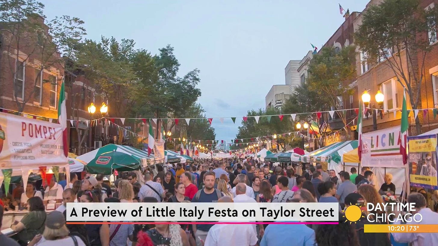 A Preview of Little Italy Festa on Taylor Street | WGN-TV A Preview of Little Italy Festa on Taylor Street | WGN-TV