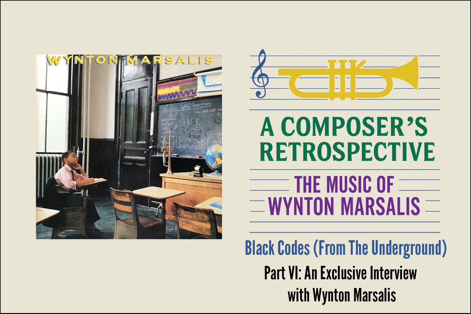A Conversation with Wynton Marsalis: A Composer's Retrospective