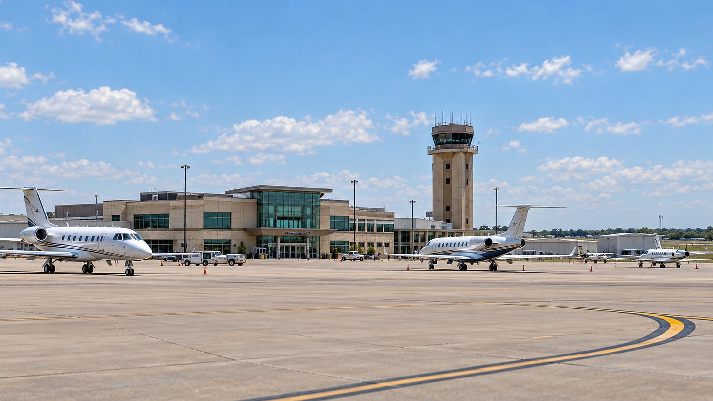 McKinney’s Airport Was Built for Corporate America. Now the Public Is Arriving.