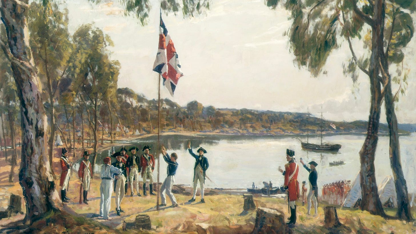 The Founding of Australia, Sydney Cove