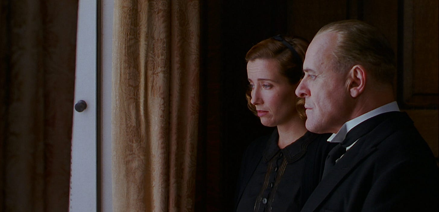 The Remains of the Day | Larsen On Film