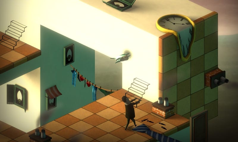 In game screeshot with clock detail