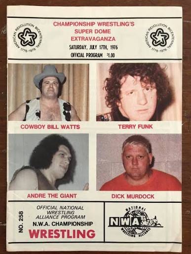 National Wrestling Alliance's 1976 Superdome Extravaganza National Wrestling Alliance's 1976 Superdome Extravaganza