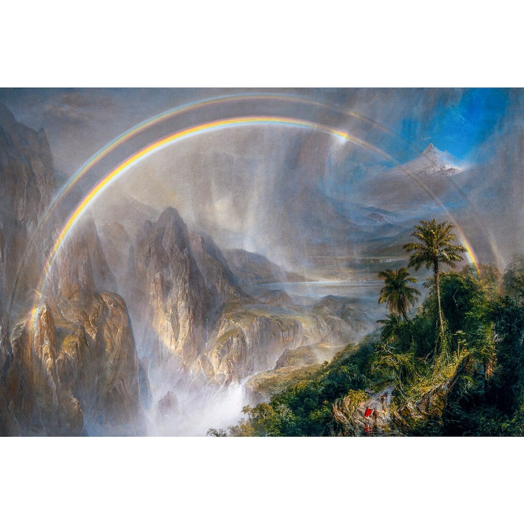 Frederic Edwin Church, Rainy Season in the Tropics, 1866 | Art Print ...