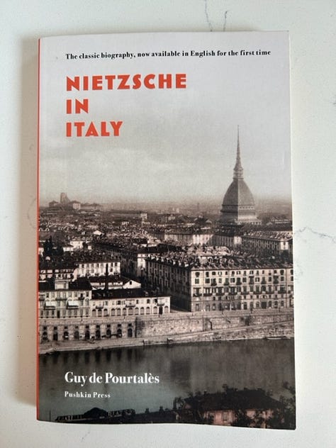 The covers of The Education of Kendrick Perkins, Nietzsche in Italy and The Castle of Otranto