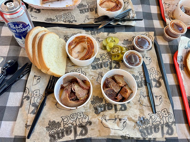 food, platter, dishes