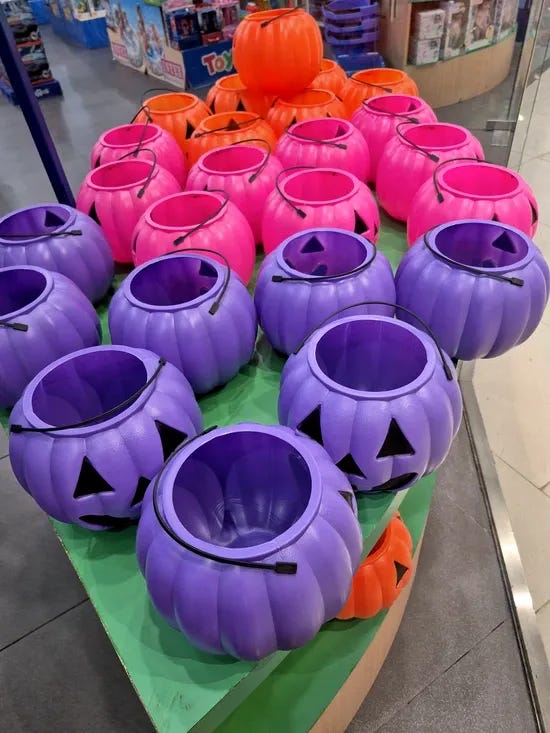 Halloween pumpkin buckets Halloween pumpkin buckets