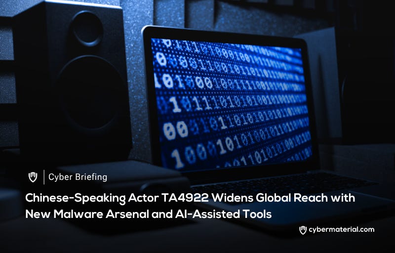 Chinese Cybercrime Group TA4922 Expands Its Global Reach