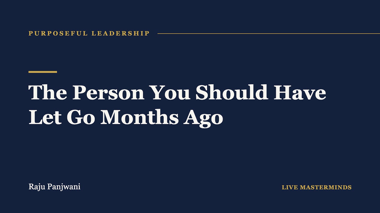 The Person You Should Have Let Go Months Ago The Person You Should Have Let Go Months Ago
