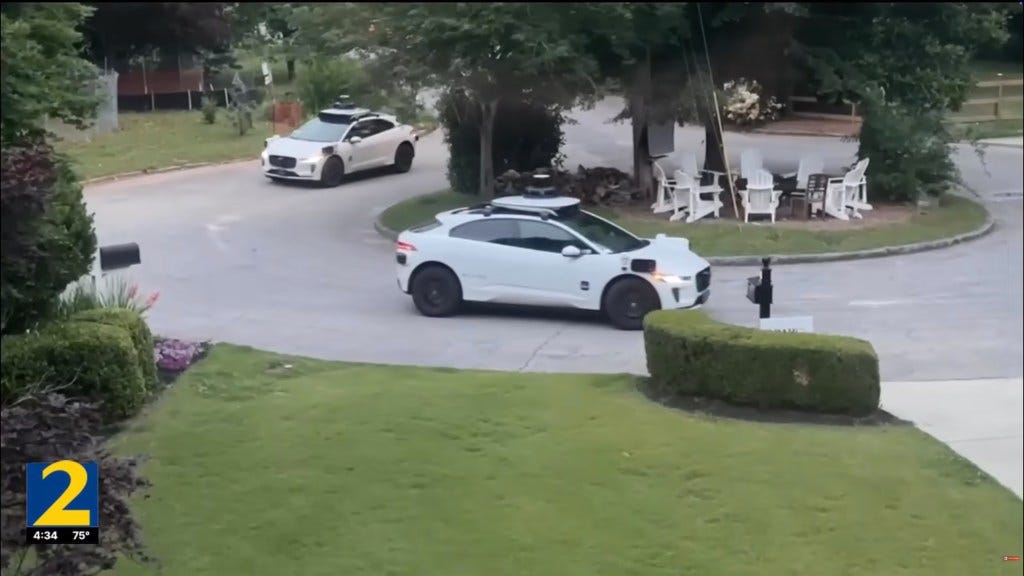 One resident counted as many as 50 Waymos circling the cul-de-sac in just one hour. One resident counted as many as 50 Waymos circling the cul-de-sac in just one hour.