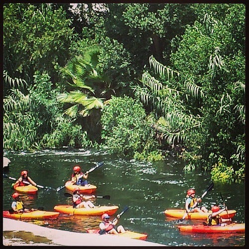 Kayaking is becoming the latest LA River craze; but the environmentalist are none too pleased. by Jennifer O'Connell Kayaking is becoming the latest LA River craze; but the environmentalist are none too pleased. by Jennifer O'Connell