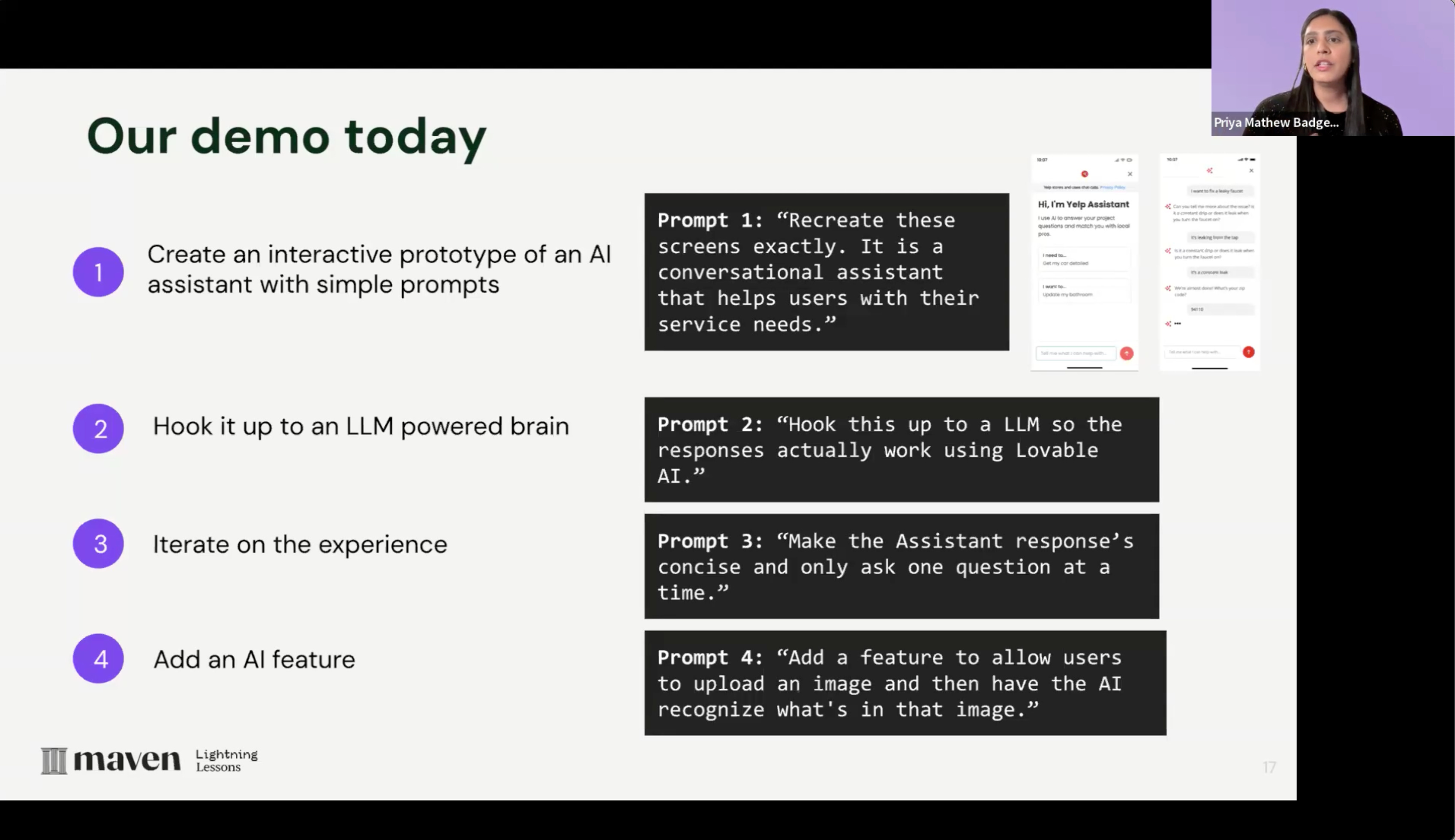 Live Demo: How to Prototype LLM Powered Feature