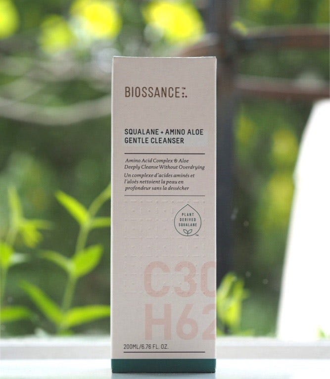 Biossance Squalane + Amino Aloe Gentle Cleanser Review