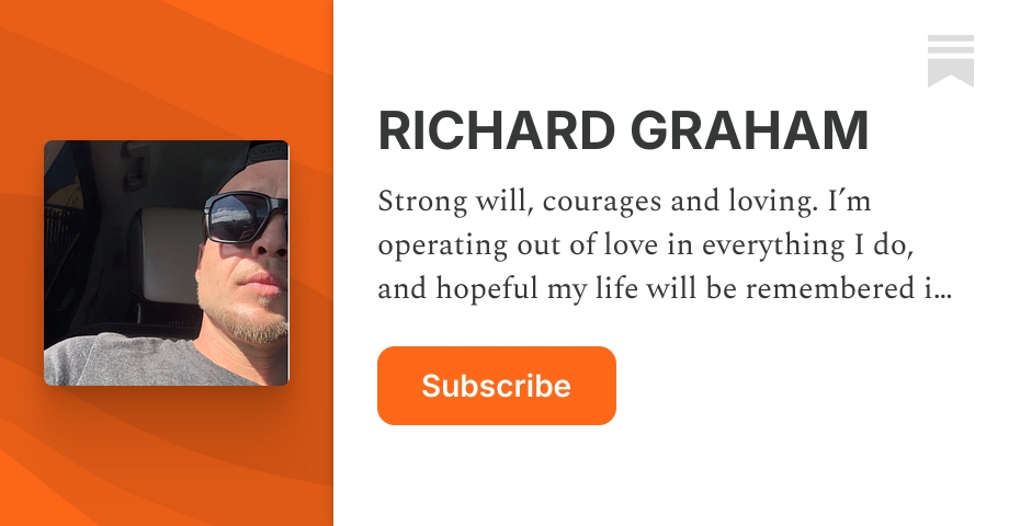 RICHARD GRAHAM | Substack