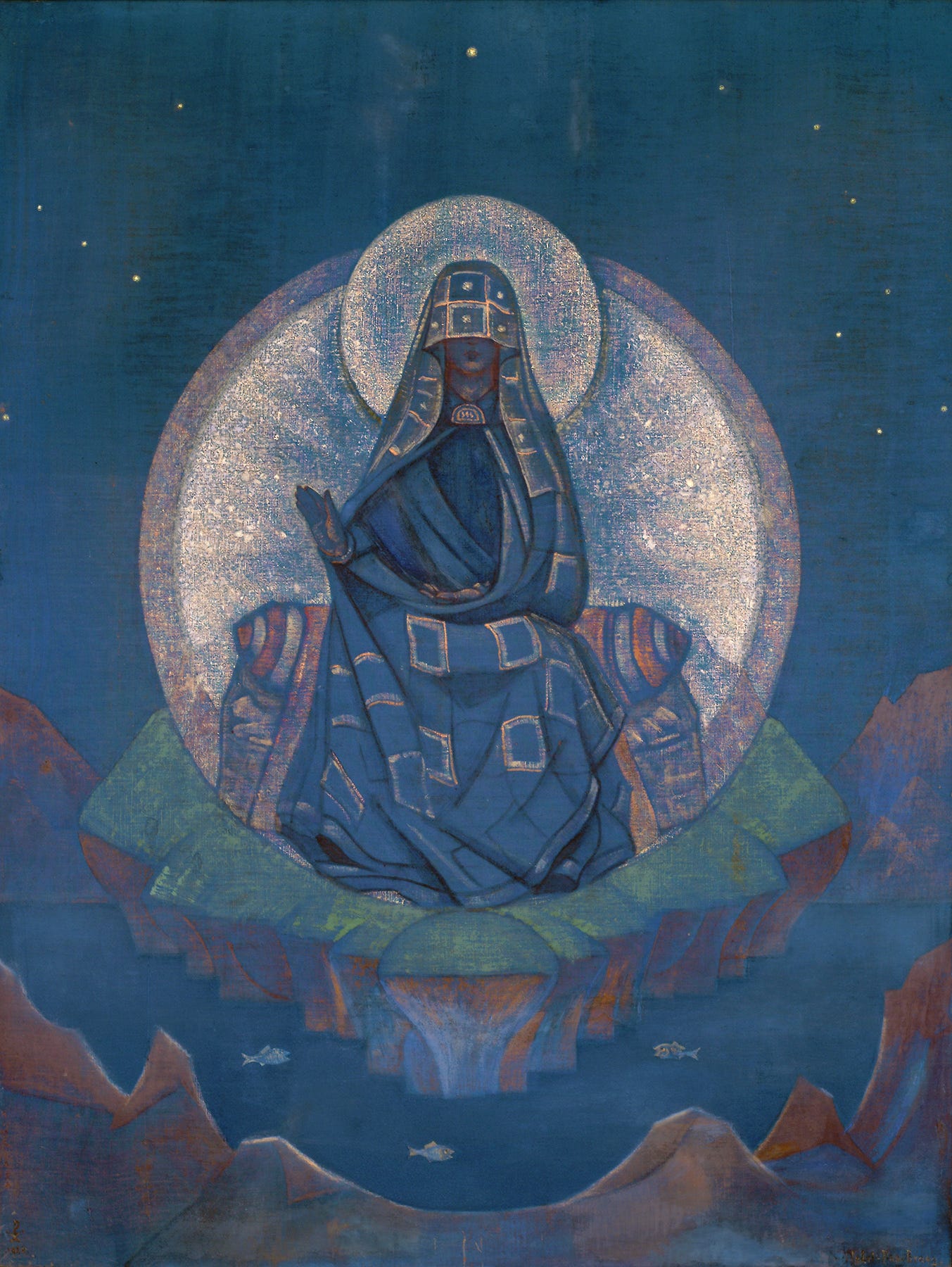 Mère du Monde (1924)Nicolas Roerich — Mère du Monde (1924)