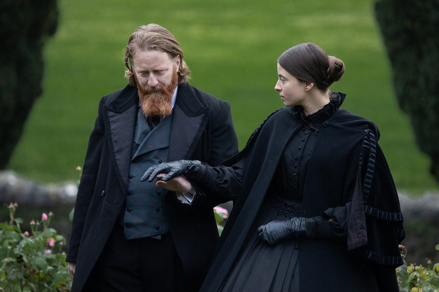 Still from 2022 Irish costume drama Lies We Tell