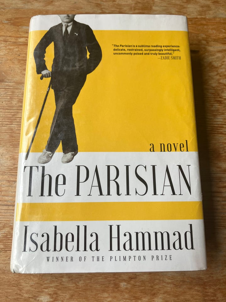6 different images, books lying on a table or being held up by my hand: Audition by Katie Kitamura, Lion by Sonya Walger, The Rooftop Garden by Menaka Raman-Wilms, A Convergence of Solitudes by Anita Anand, The Immortal Woman by Su Chang, and The Parisian by Isabella Hammad