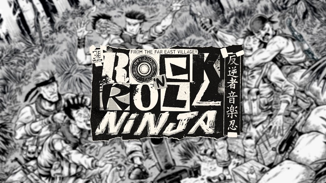 Rock 'N Roll Ninja Comic Book Review #comics #indiecomics - YouTube
