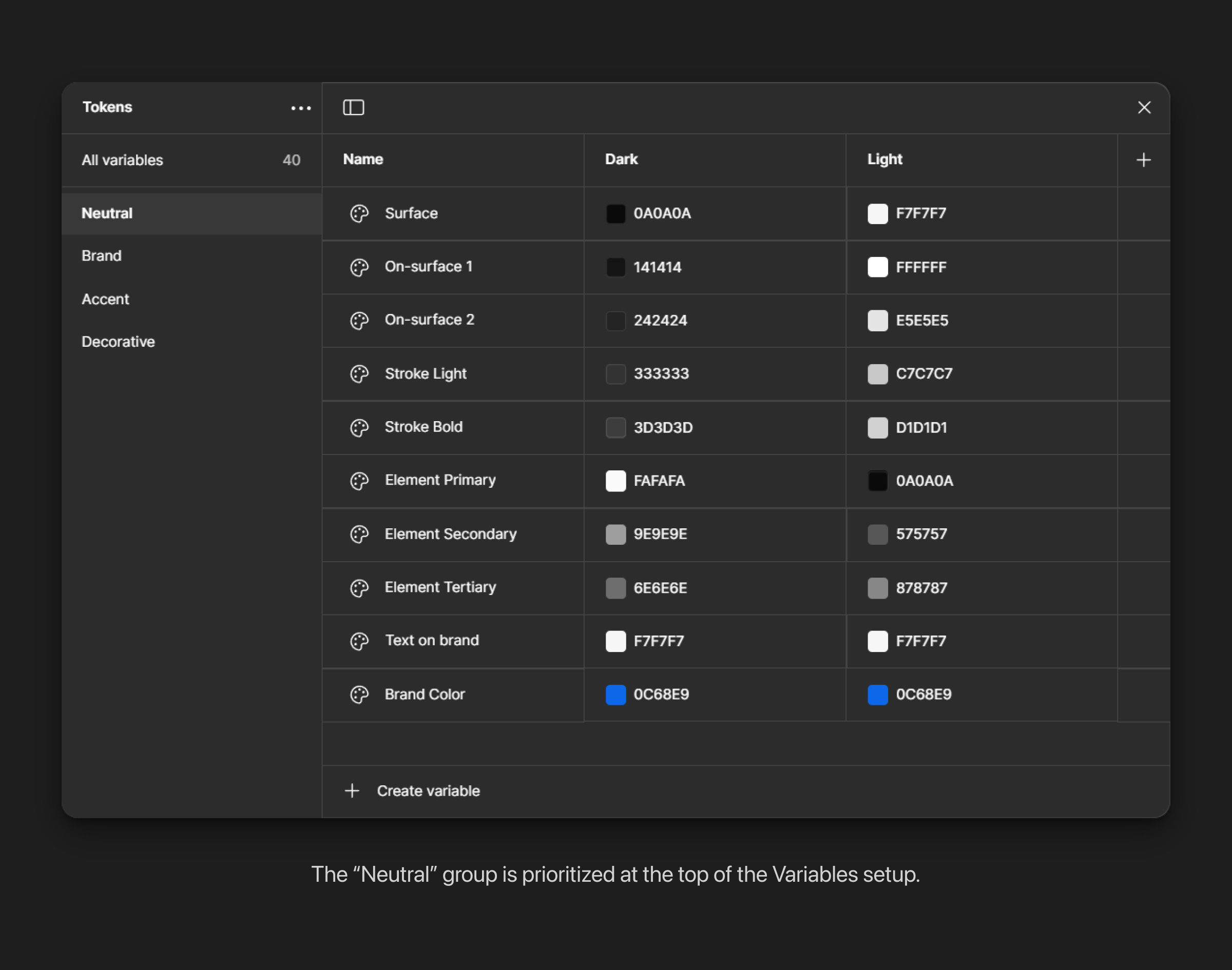 How to pick a Neutral Color Palette in UI Design
