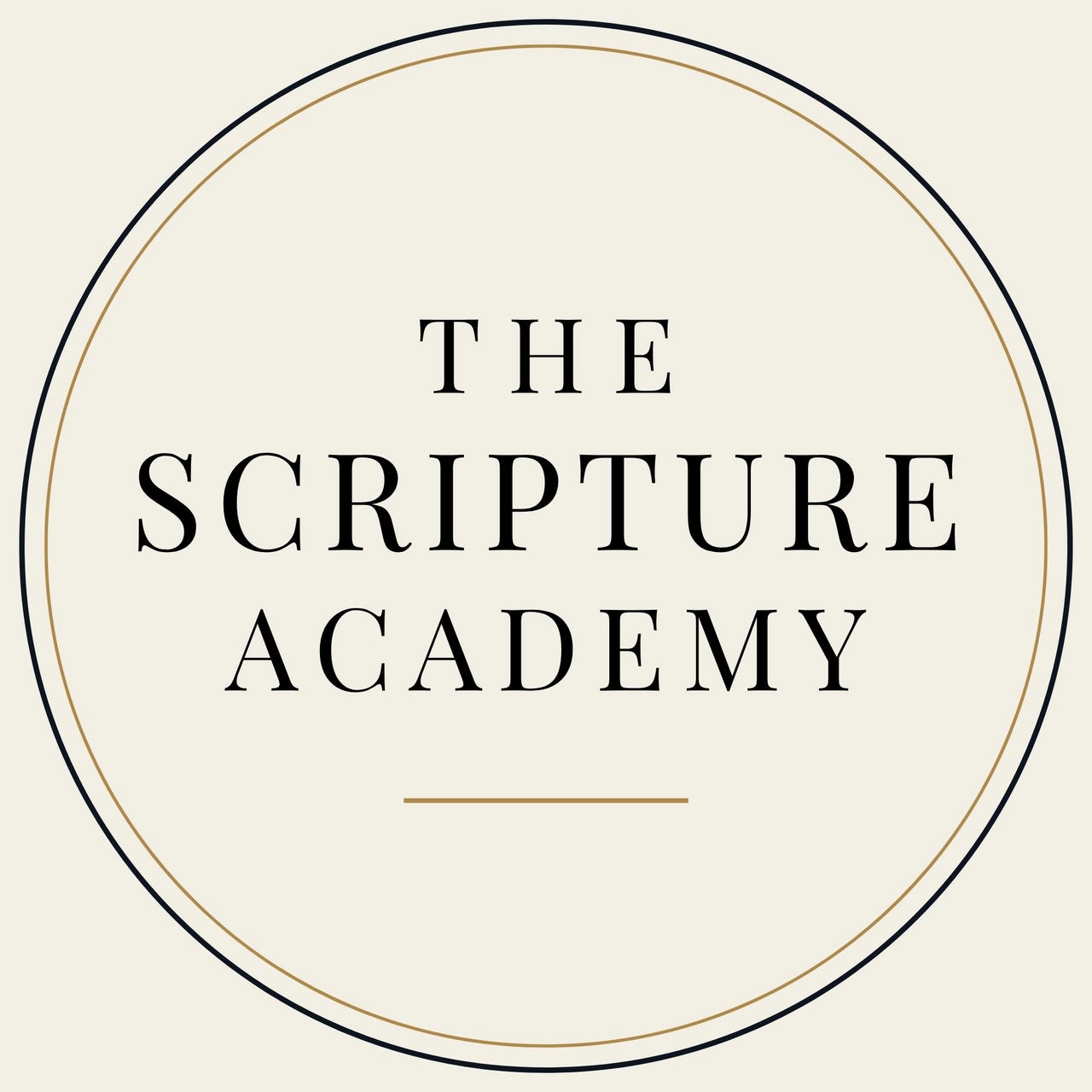 The Scripture Academy: Study Scripture with Confidence logo