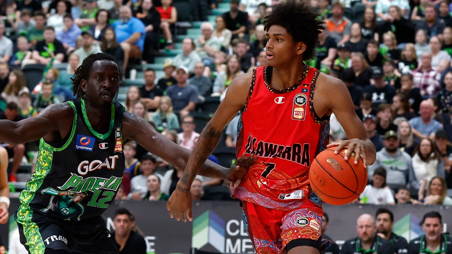Johnson, Flowers rising up NBA Draft ranks