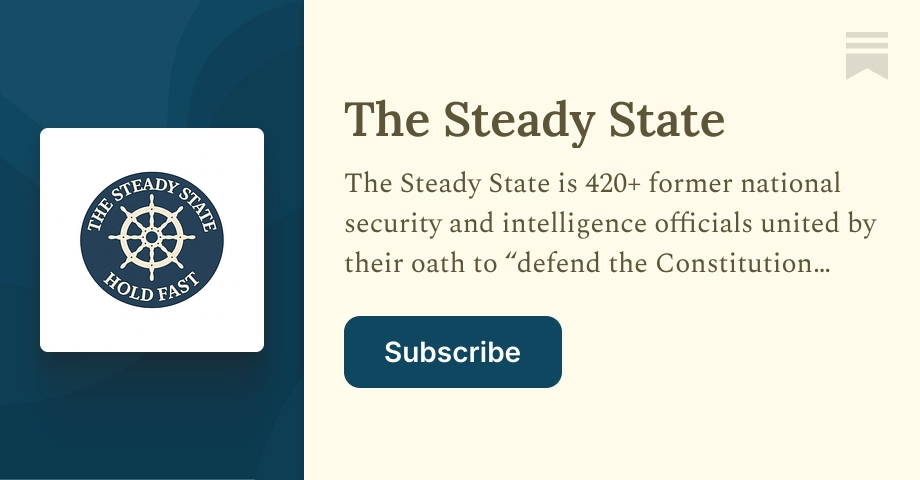 Note State The Steady State | Substack