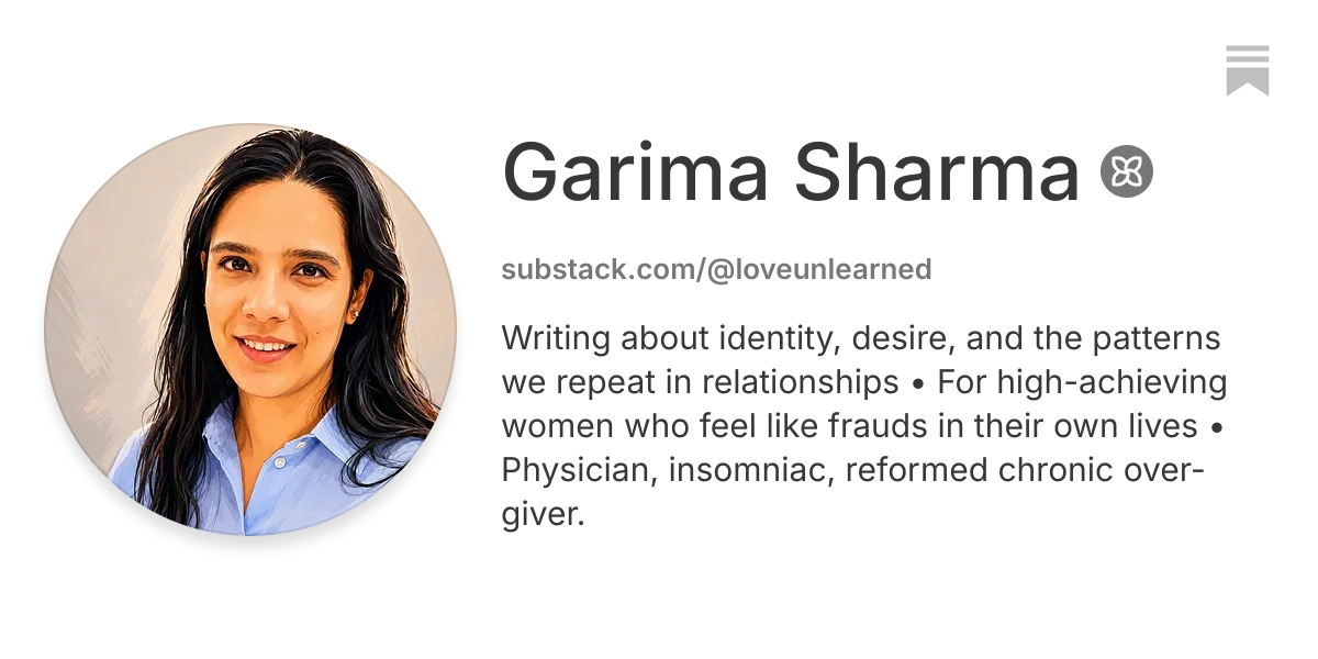 Garima Sharma | Substack