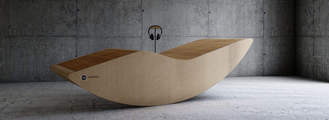 Vibroacoustic bed Vibroacoustic bed