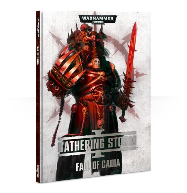"Gathering Storm Part 1: Fall of Cadia" campaign book.