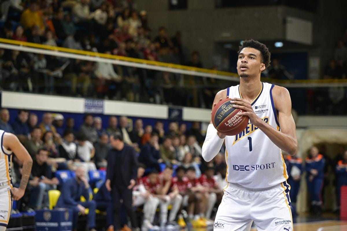 Victor Wembanyama s'inscrit officiellement à la draft NBA 2023 - L'Équipe