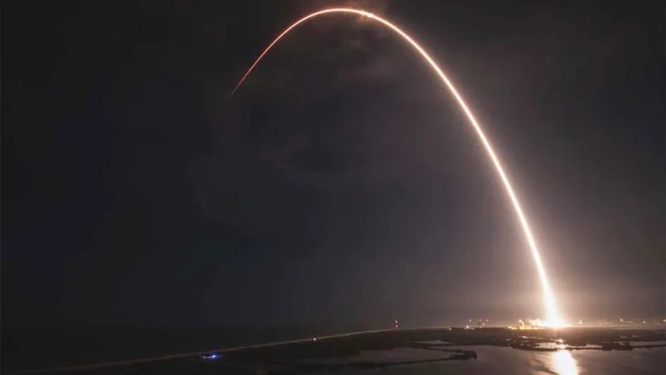 Why is a rocket trajectory curved after launch? - BBC Science Focus Magazine