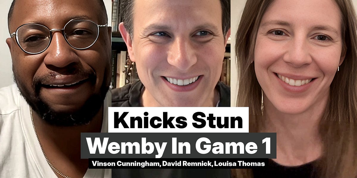 The New Yorker's Live Knicks-Spurs Chat