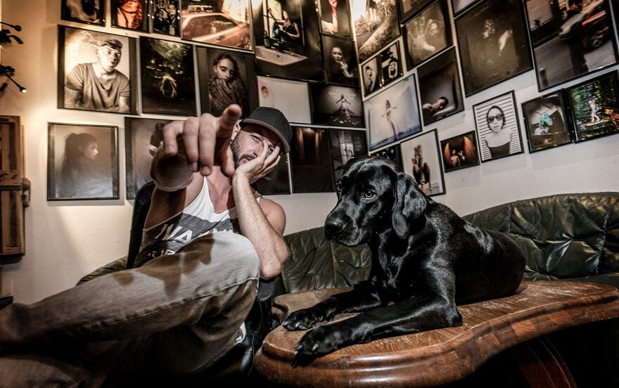 The Kempten photographer Jakob Creuzfeld at his first exhibition in 2018 in the Künstlerhaus in Kempten. He suddenly died at the age of 42. The Kempten photographer Jakob Creuzfeld at his first exhibition in 2018 in the Künstlerhaus in Kempten. He suddenly died at the age of 42.