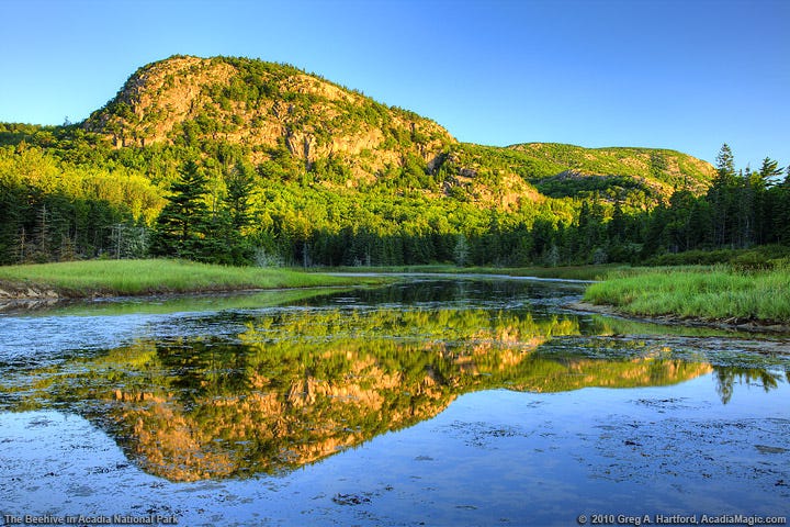 The Beehive in Acadia National Park, Bar Harbor, Maine